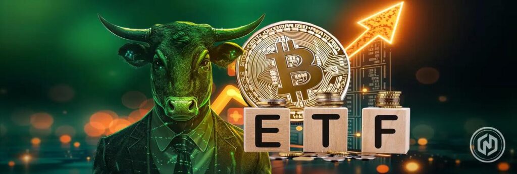 US-Bitcoin-ETFs-Accumulate-2.2-Billion-As-Demand-Surges - ChainIntel